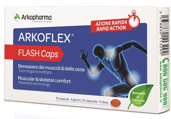 arkofarm arkoflex flash 10 capsule arkofarm ean 3578836212036