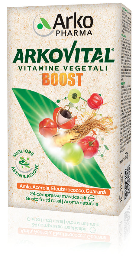 arkofarm arkovital boost 24 compresse arkofarm ean 3578836224039