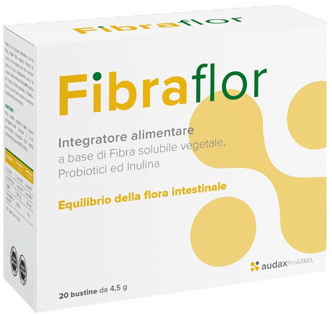 audax pharma fibraflor 20 bustine da 45 g audax pharma
