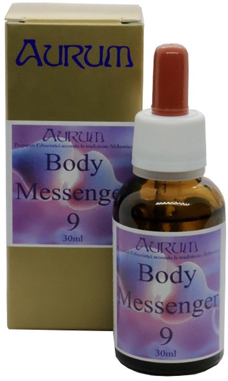 aurum snc body messenger 9 gocce 30 ml aurum