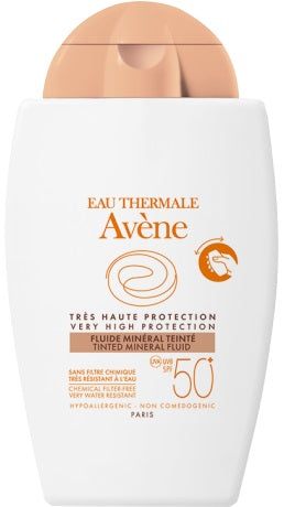 avene eau thermale avene solare fluido minerale 50 colorato 40 ml avene ean 3282770075724