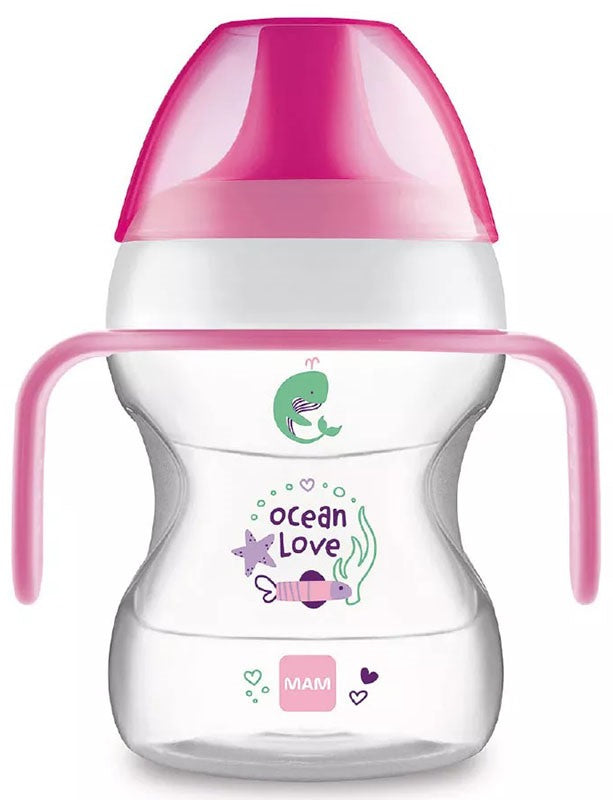 bamed baby italia mam learn to drink cup 190 ml 6 beccuccio rigido femmina mam ean 9001616711589