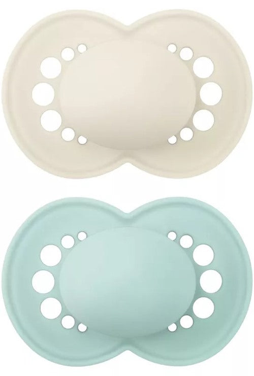 bamed baby italia mam original 6 silicone neutro 2 pezzi mam ean 9001616839733