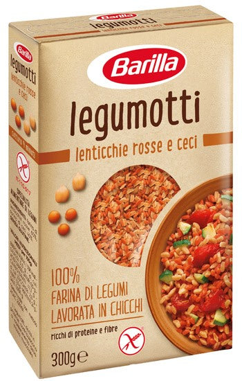 barilla g e r fratelli barilla legumotti lenticchie rosse e ceci 300 g barilla ean 8076809573016
