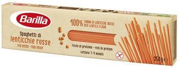 barilla g e r fratelli barilla spaghetti di lenticchie rosse 250 g barilla ean 8076809577014