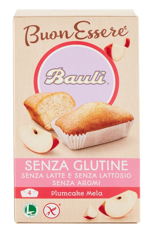 bauli bauli plumcake senza alla mela 4 pezzi x 33 g bauli ean 8001720648604