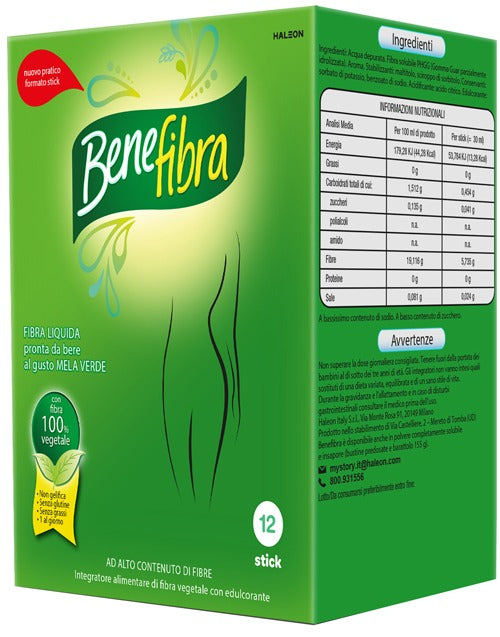 benefibra benefibra liquida 12 stick da 30 ml benefibra ean 5054563244628