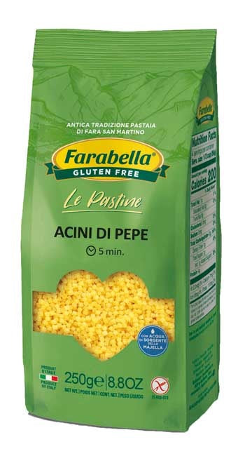 bioalimenta farabella acini pepe 250 g farabella ean 8032755840510