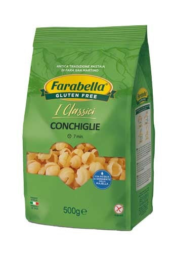 bioalimenta farabella conchiglioni 500 g farabella ean 8032755844570