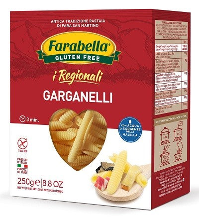 bioalimenta farabella garganelli i regionali 250 g farabella ean 8056774002766