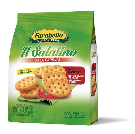 bioalimenta farabella il salatino paprika 200 g farabella ean 8056774004128