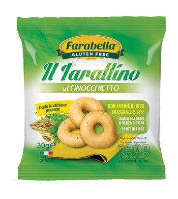 bioalimenta farabella il tarallino finocchietto 30 g bioalimenta ean 8056774003299