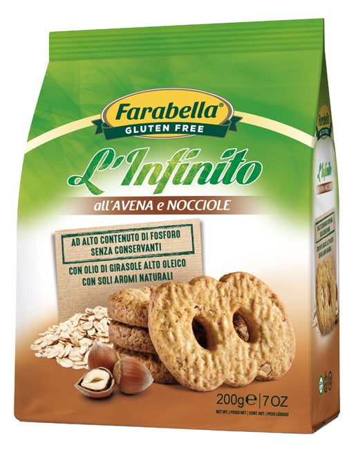 bioalimenta farabella infinito avenanocciole 200 g farabella ean 8056774002865