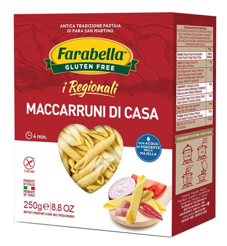 bioalimenta farabella maccarruni casa i regionali 250 g farabella ean 8056774003640