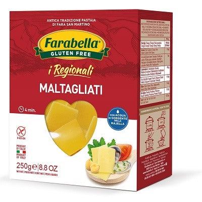 bioalimenta farabella maltagliati i regionali 250 g astuccio farabella ean 8056774002773