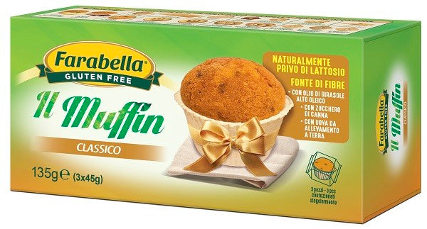 bioalimenta farabella muffin classico 3 pezzi da 45 g farabella ean 8056774004111