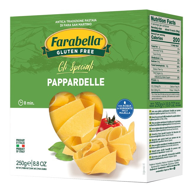 bioalimenta farabella pappardelle 250 g farabella ean 8032755844877