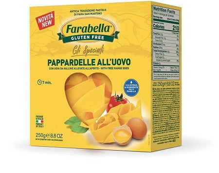 bioalimenta farabella pappardelle alluovo 250 g farabella ean 8056774003930