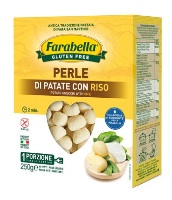 bioalimenta farabella perle patate con riso 250 g bioalimenta ean 8056774003213