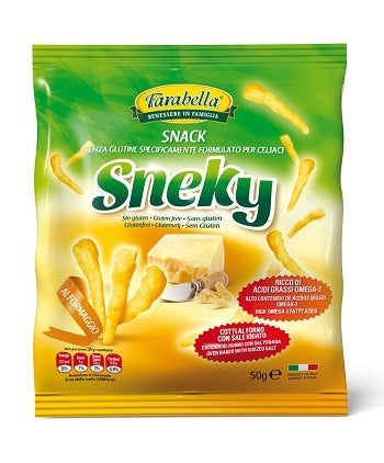 bioalimenta farabella sneky al formaggio 50 g farabella ean 8032755848721