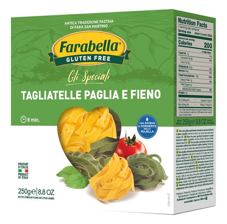 bioalimenta farabella tagliatelle paglia fieno 250 g farabella ean 8056774002261