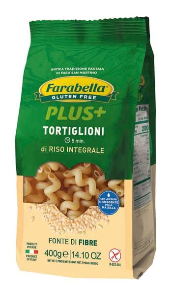 bioalimenta farabella tortiglioni riso integrale 400 g farabella ean 8056774002780