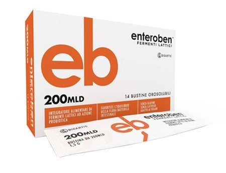 bioartis enteroben 200mld 14 stick pack ean 8054110080027