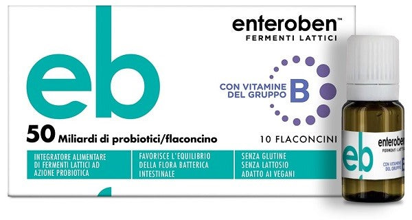 bioartis enteroben 50mld 10 flaconcini da 10 ml ean 8054110080058