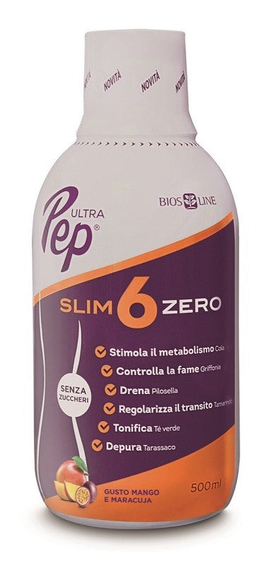 bios line ultra pep slim 6 zero mango e maracuja 500 ml ultra pep ean 8030243036230