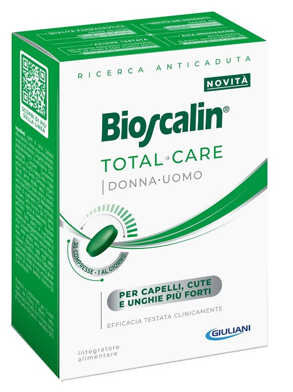 bioscalin bioscalin total care 30 compresse bioscalin ean 8032523250022
