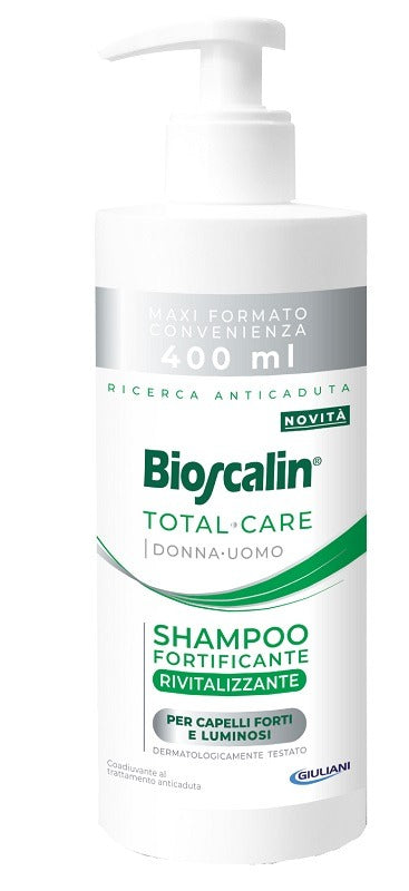 bioscalin bioscalin total care shampoo fortificante rivitalizzante 400 ml bioscalin ean 8032523250190
