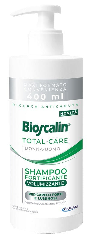 bioscalin bioscalin total care shampoo fortificante volumizzante 400 ml bioscalin ean 8032523250213