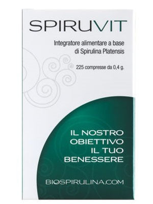 biospirulina com spiruvit 225 compresse ean 8033661810017