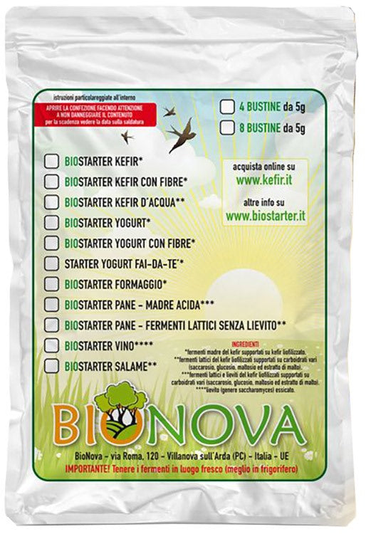 biotobio biostarter per kefir dacqua biotobio ean 8033247770537