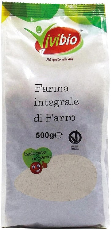 biotobio farina di farro integrale vivibio 500 g biotobio ean 8032077001552
