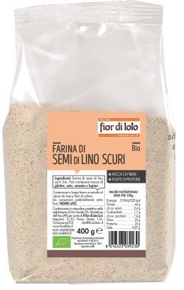 biotobio farina di semi di lino scuri bio 400 g biotobio ean 8016323039230