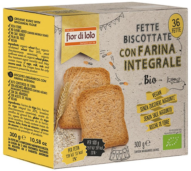 biotobio fette biscottate integrali frumento biotobio ean 8016323045569