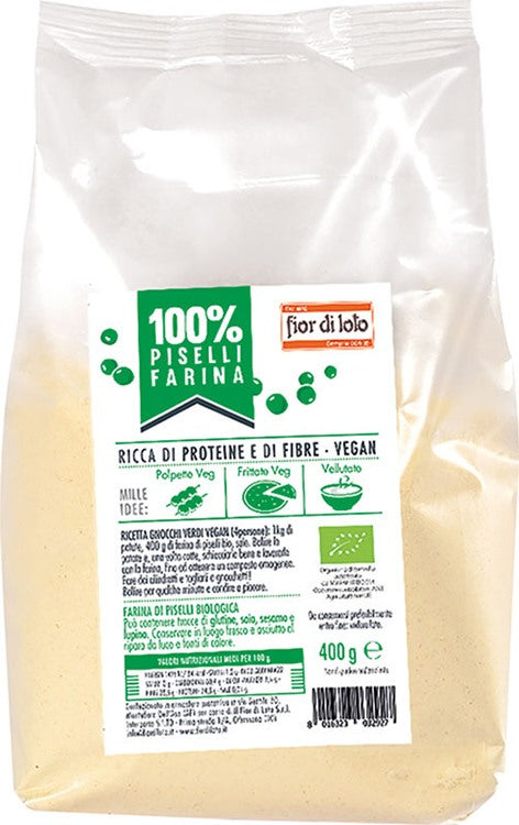 biotobio fior di loto farina di piselli bio 400 g biotobio ean 8016323032927