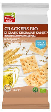 biotobio fsc crackers di kamut senza lievito bio vegan con olio extravergine di oliva 290 g biotobio ean 8017977015342