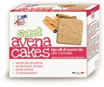 biotobio fsc sweet avena cakes biscotti di avena alla cannella bio senza lievito di birra senza latte con olio di girasole senz aolio di palma 250 g biotobio ean 8017977031588