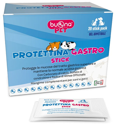 buona societa benefit protettina gastro stick 20 stick pack buonapet ean 8032749651344