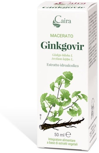 caira laboratorio erb sa caira ginkgovir macerato idroalcolico gocce 50 ml