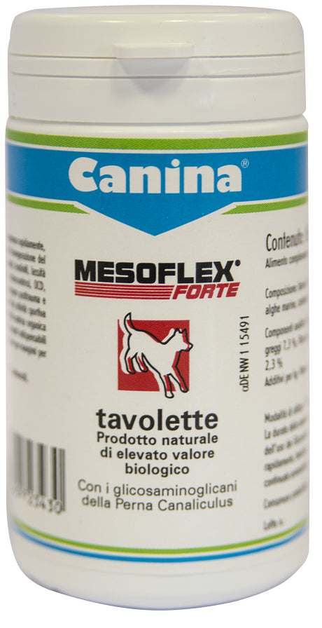 canina pharma mesoflex forte 60 tavolette mesoflex ean 4027565723430