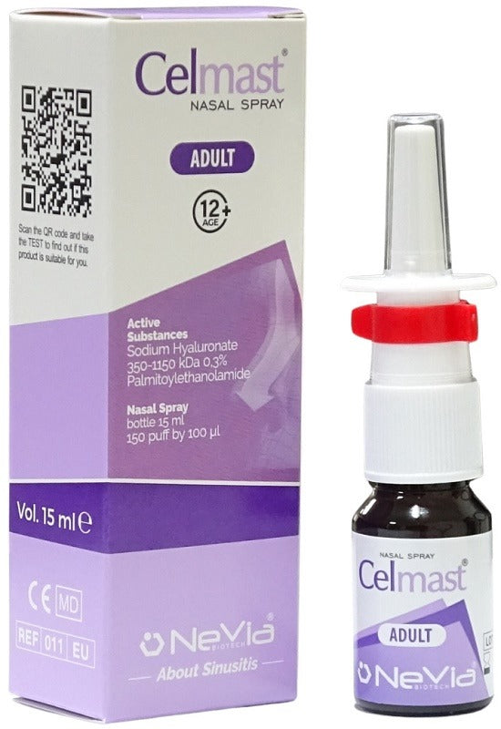 celmast celmast nasal spray adult 15 ml celmast ean 8054794360095