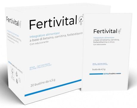 cetra pharma fertivital 20 bustine cetra pharma ean 8059388710072
