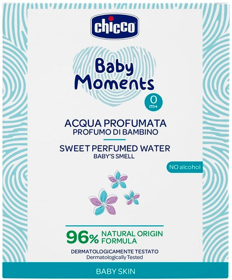 chicco artsana chicco baby moments acqua profumata delicate 100 ml ean 8058664129393