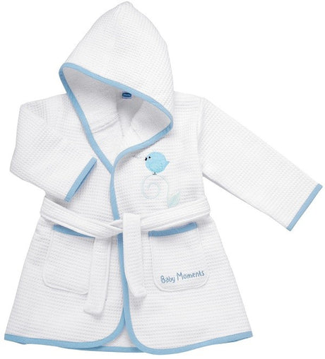 chicco artsana spa chicco accappatoio piquet blu 12m chicco ean 8058664163311