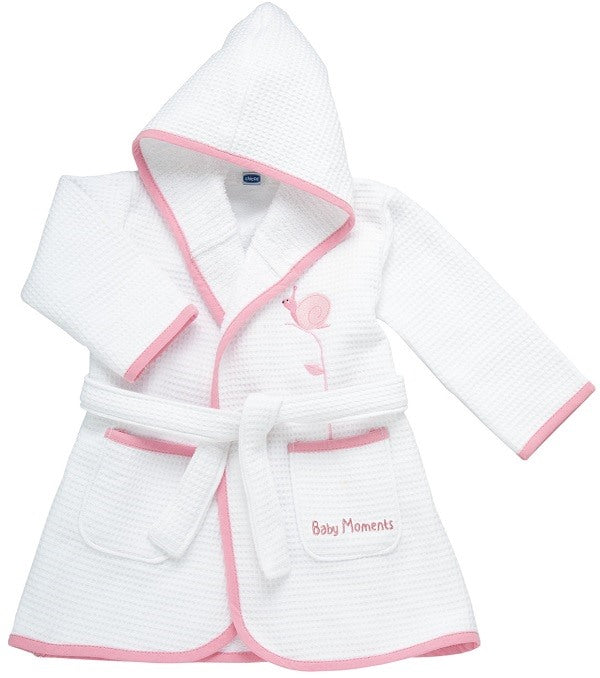 chicco artsana spa chicco accappatoio piquet rosa 12m chicco ean 8058664163304