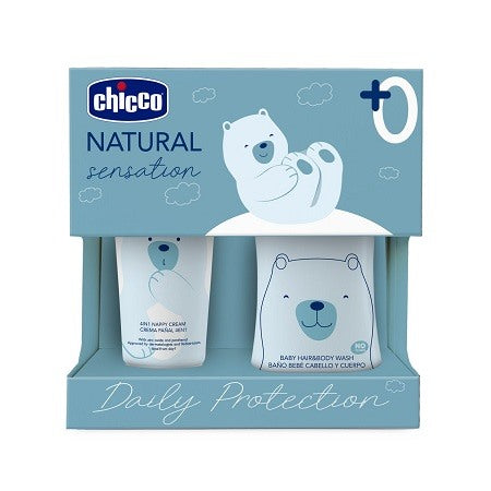 chicco artsana spa chicco natural sensation set bagnoshampoopasta lenitiva chicco ean 8058664163908