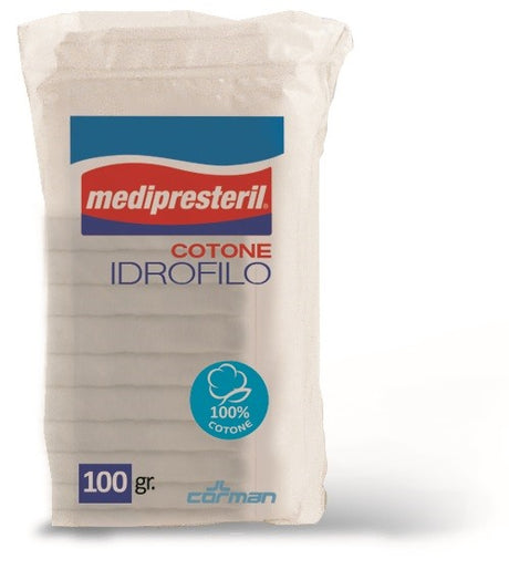 corman cotone idrofilo fu medipresteril confezione da 100grammi medi presteril ean 8016867000277